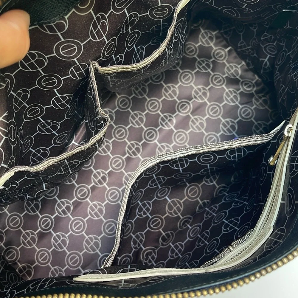 HENRI BENDEL Centennial Stripe Satchel Bag